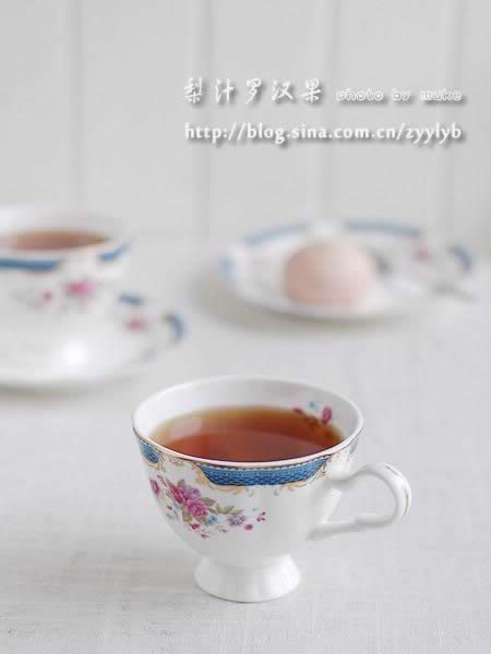 梨汁罗汉果的做法