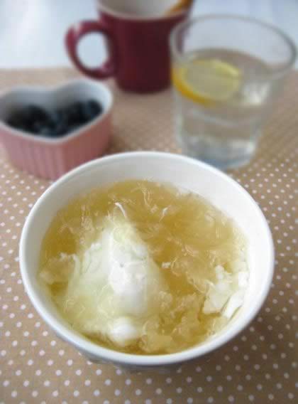 银耳荷包蛋的做法