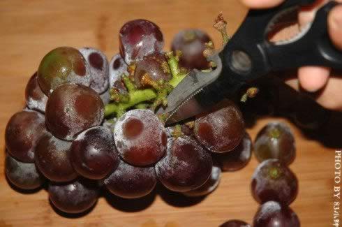 洗葡萄的小窍门的做法