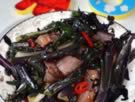 腊肉红菜苔的做法,怎么做,如何做好吃,图解详细步骤的做法