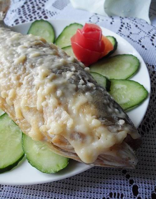 鲜奶烤鱼的做法