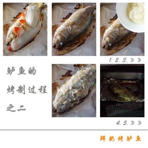 鲜奶烤鱼的做法
