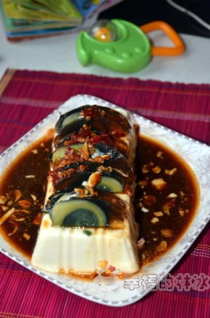 皮蛋拌豆腐的做法