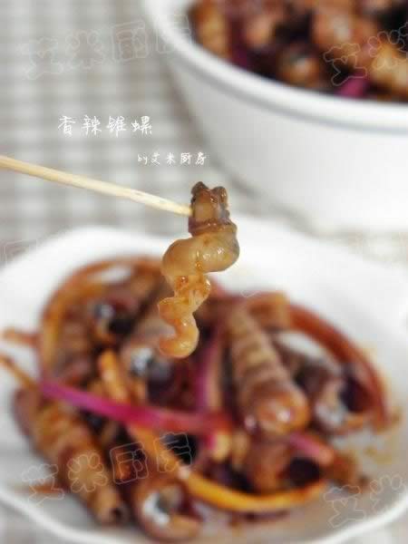 香辣锥螺的做法