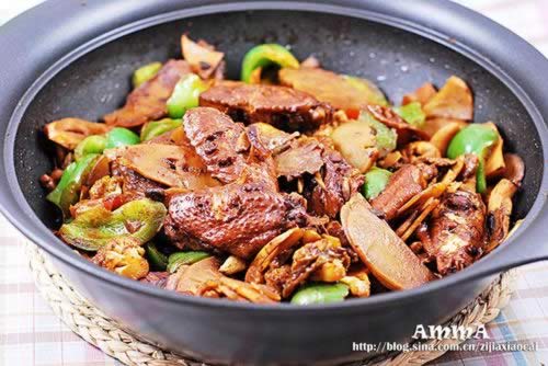豉味酱烧锅的做法