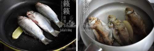金针菇煮鲫鱼的做法