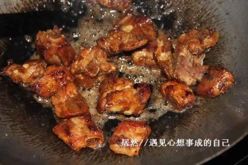 糖炒排骨的做法