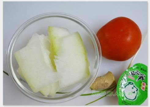 微波茄汁冬瓜的做法