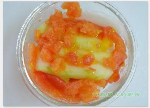 微波茄汁冬瓜的做法