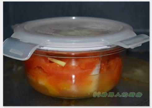 微波茄汁冬瓜的做法