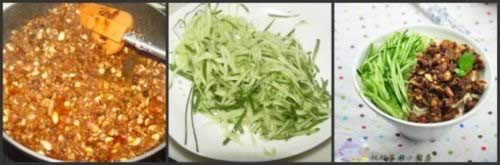 花生炸酱面的做法