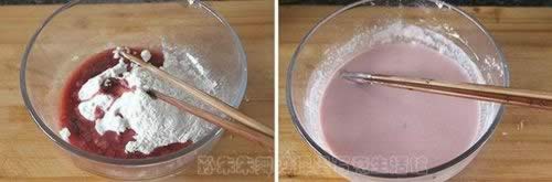 双色苋菜蛋卷饼的做法