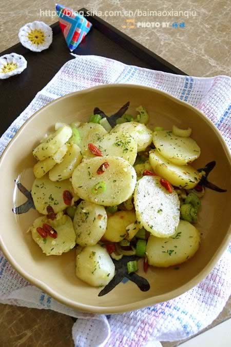 姜油煎土豆的做法