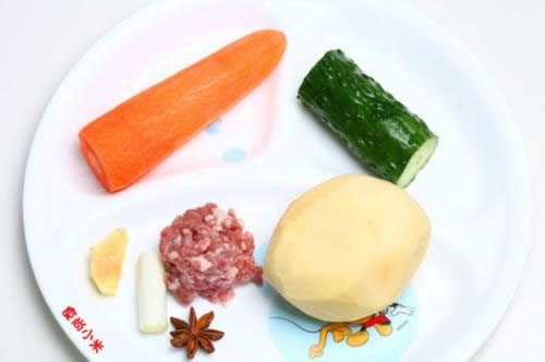 肉末炒三丁的做法