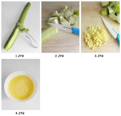剁椒丝瓜炒蛋的做法