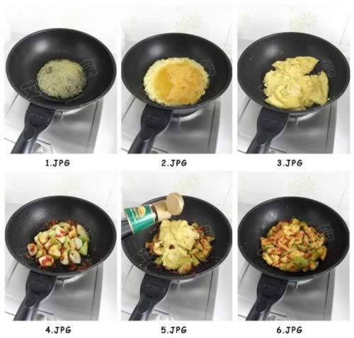 剁椒丝瓜炒蛋的做法