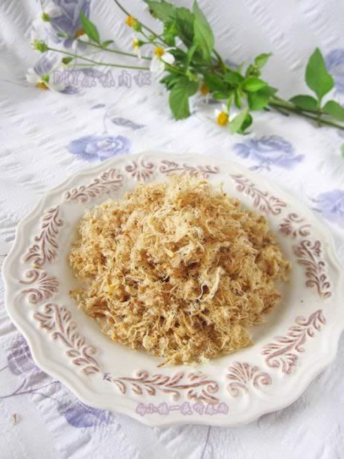 微波炉DIY原味肉松的做法