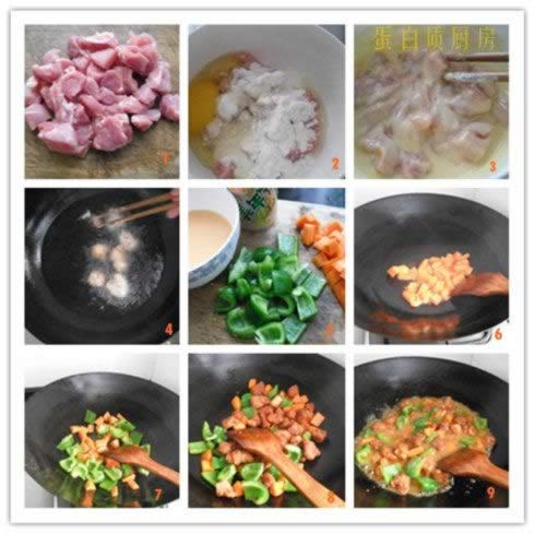 橙汁糖醋肉的做法