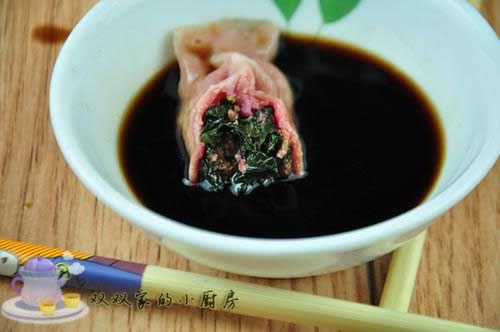 苋菜小鱼饺的做法