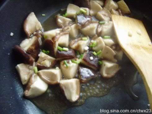 蚝油香菇的做法