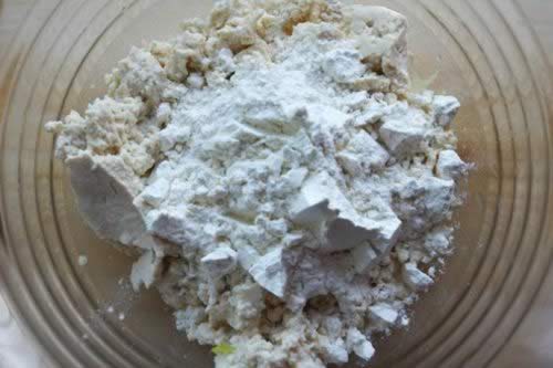 海菜豆腐饼的做法
