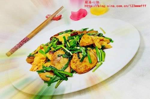 春韭炒土豆的做法