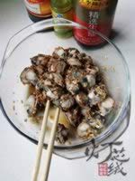 扇贝拌菠菜的做法