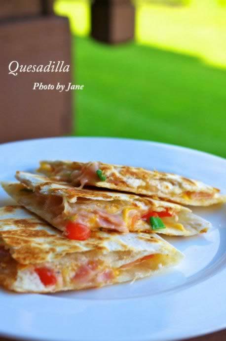 墨西哥芝士火腿饼的做法