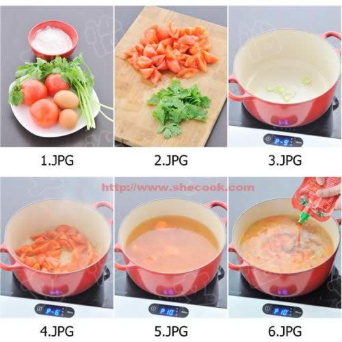 西红柿鸡蛋疙瘩汤的做法