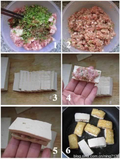 锅塌豆腐盒的做法