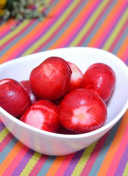 凉拌樱桃小萝卜的做法