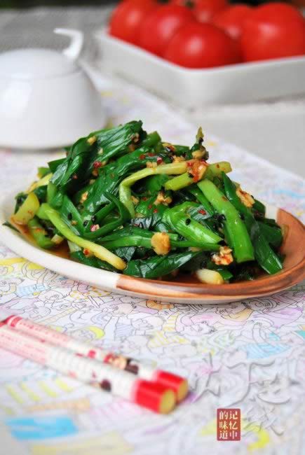 凉拌春韭的做法