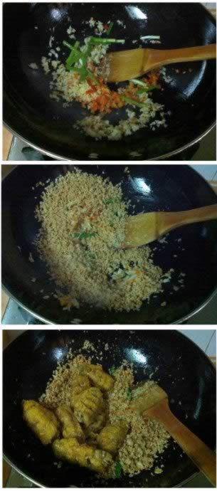 避风塘炒鸡翅的做法