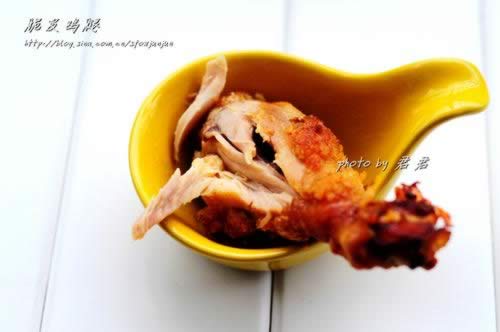 脆皮鸡腿的做法