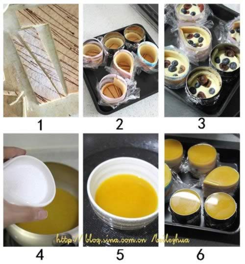 百香果慕斯蛋糕的做法