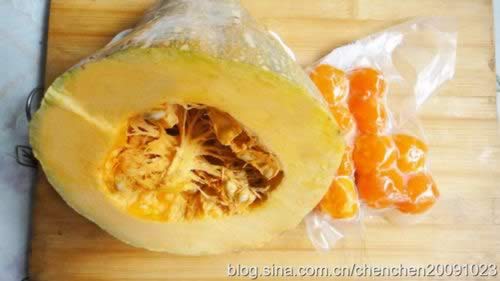 咸蛋黄焗南瓜的做法