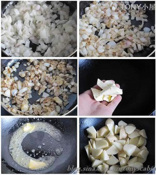 洋葱炒土豆的做法