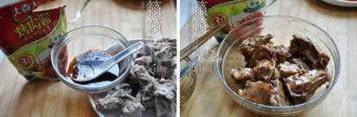 洋葱烤脊骨的做法