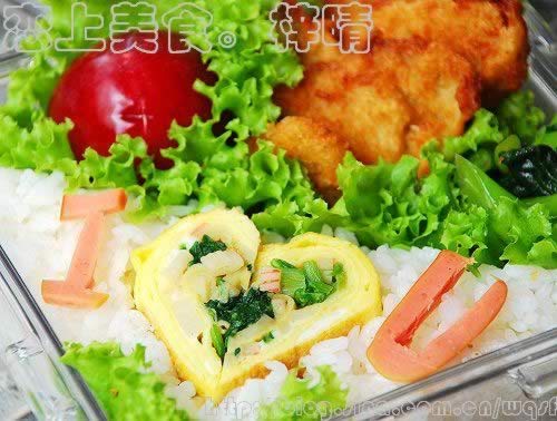 厚蛋烧便当的做法