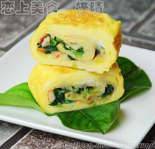 厚蛋烧便当的做法