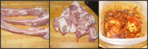 排骨腊味煲仔饭的做法