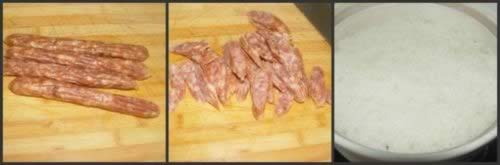 排骨腊味煲仔饭的做法