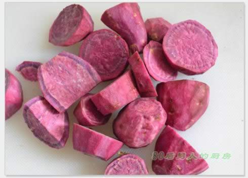 紫薯苦瓜圈的做法