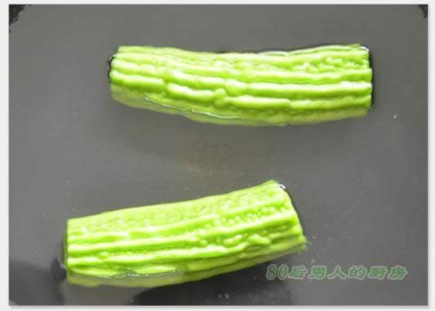 紫薯苦瓜圈的做法