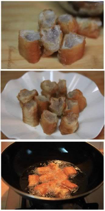 菠萝油条虾的做法