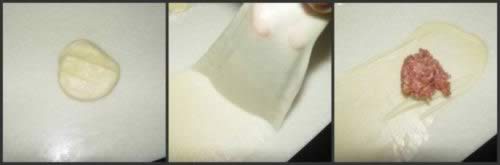 宫廷香酥牛肉饼的做法