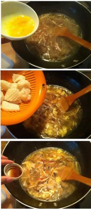 开胃目鱼羹的做法