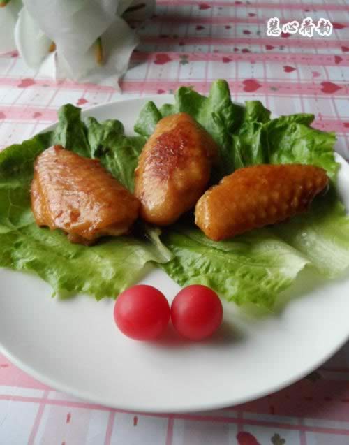 酒酿酱香无油煎鸡翅和酒酿酱香无油焖鸡的做法