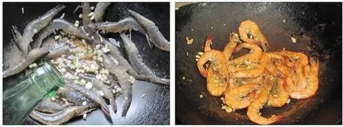 无油白胡椒虾的做法