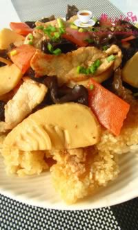 锅巴肉片的做法 锅巴肉片的做法